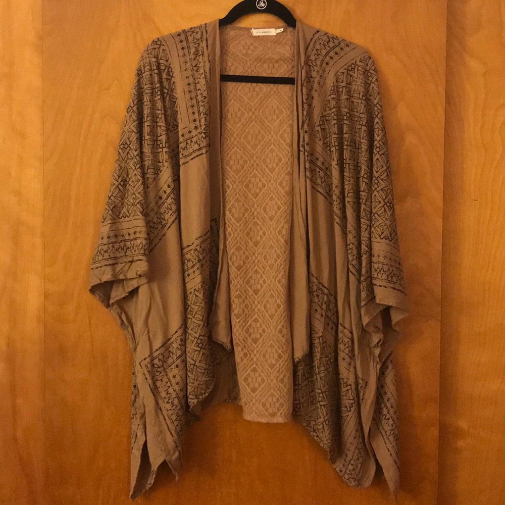 Flowy waterfall cardigan